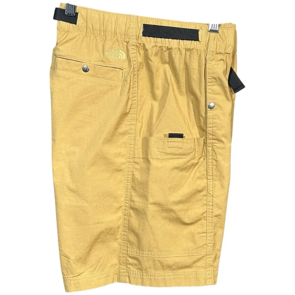 The‎ North Face Men's Outdoor Cargo Shorts Size 30X7 Tan Ripstop Organic Cotton